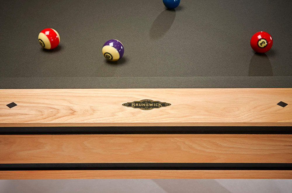 Hickory 8' Pool Table