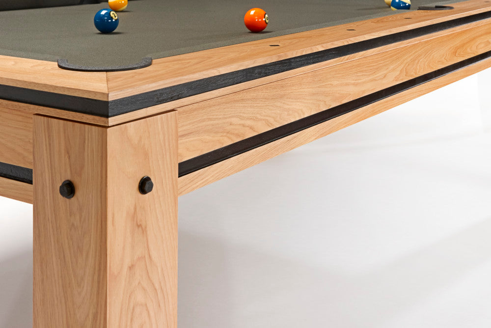 Hickory 8' Pool Table