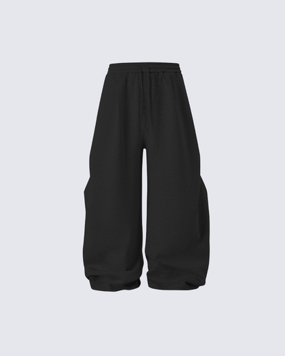 Oversized Stack-Leg Sweatpants