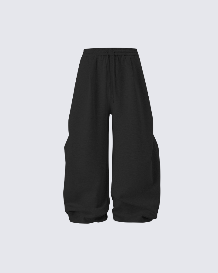 Oversized Stack-Leg Sweatpants