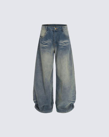 2026 American Vintage Wide-Leg Jeans