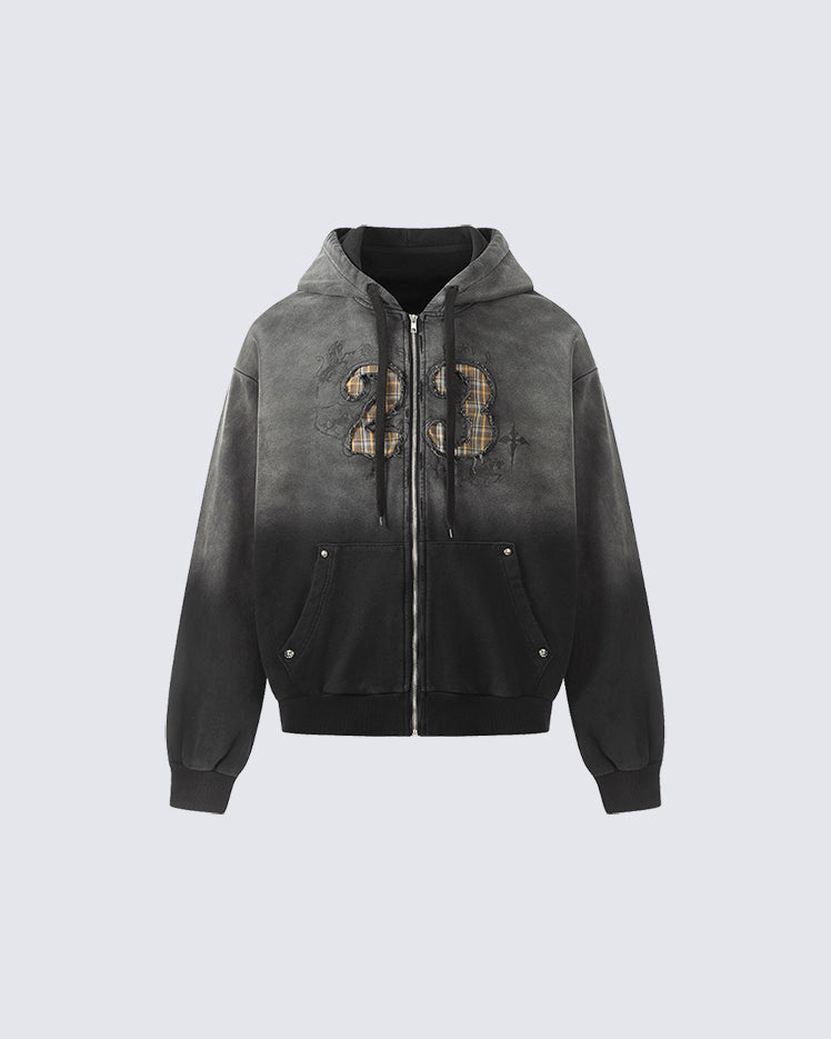 New Wasteland Style Zip Hoodie