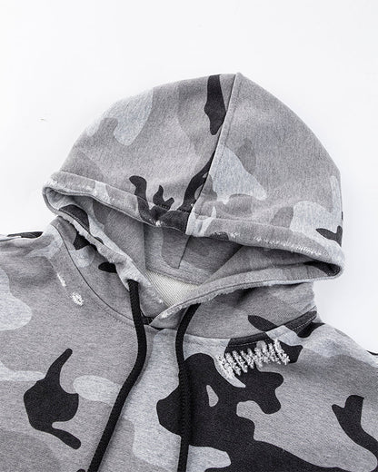 Camouflage Nirvana Graphic Hoodie