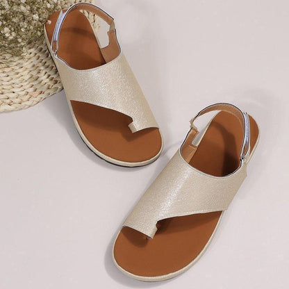 Sandals for Bunions with Back Strap – Wide Toe Box, Vegan Leather