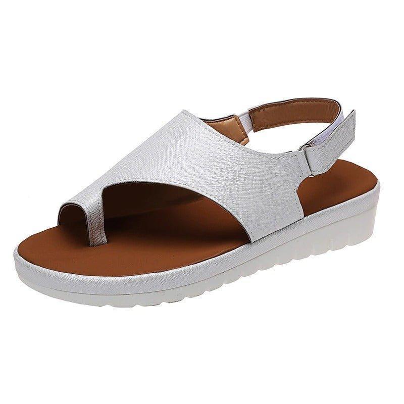 Sandals for Bunions with Back Strap – Wide Toe Box, Vegan Leather