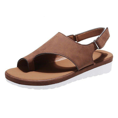 Sandals for Bunions with Back Strap – Wide Toe Box, Vegan Leather