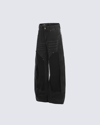 Personalized Washed Design Jeans
