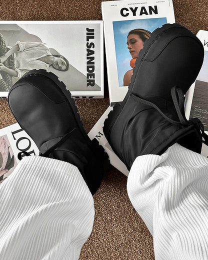Chunky Platform Snow Boots