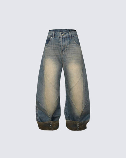 American Washed Structural Denim Jeans