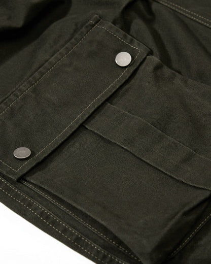 Loose Fit Vintage Utility Trousers