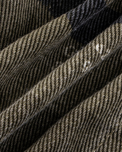 Washed Camo Multi-Pocket Cargo Pants