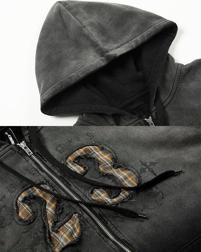 New Wasteland Style Zip Hoodie