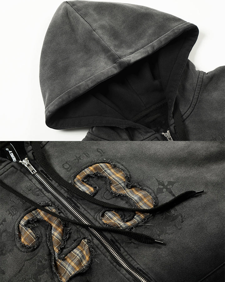 New Wasteland Style Zip Hoodie