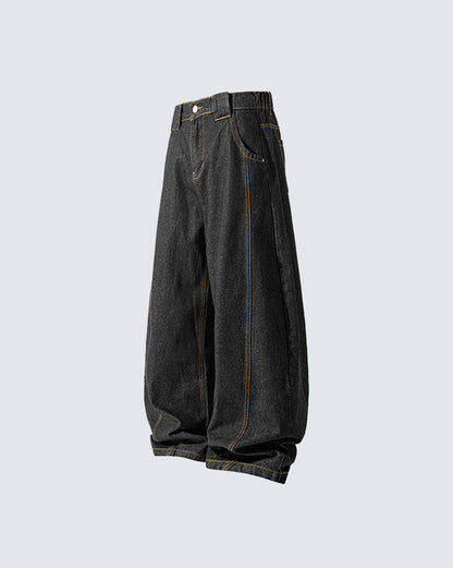 New Vintage Washed Denim Jeans