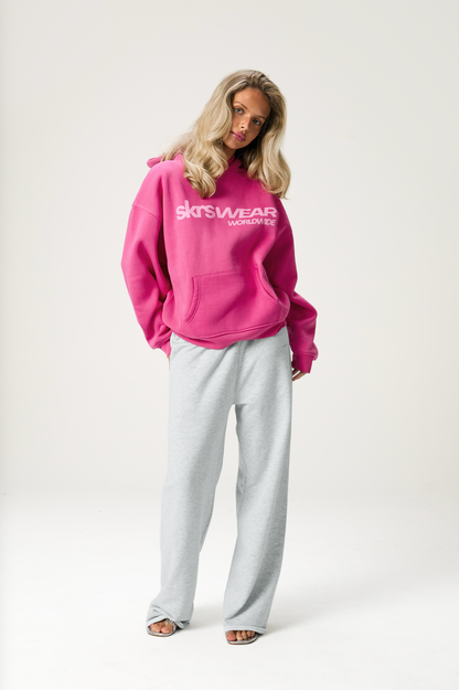 Seekers Wear Hoodie in Hottest Pink