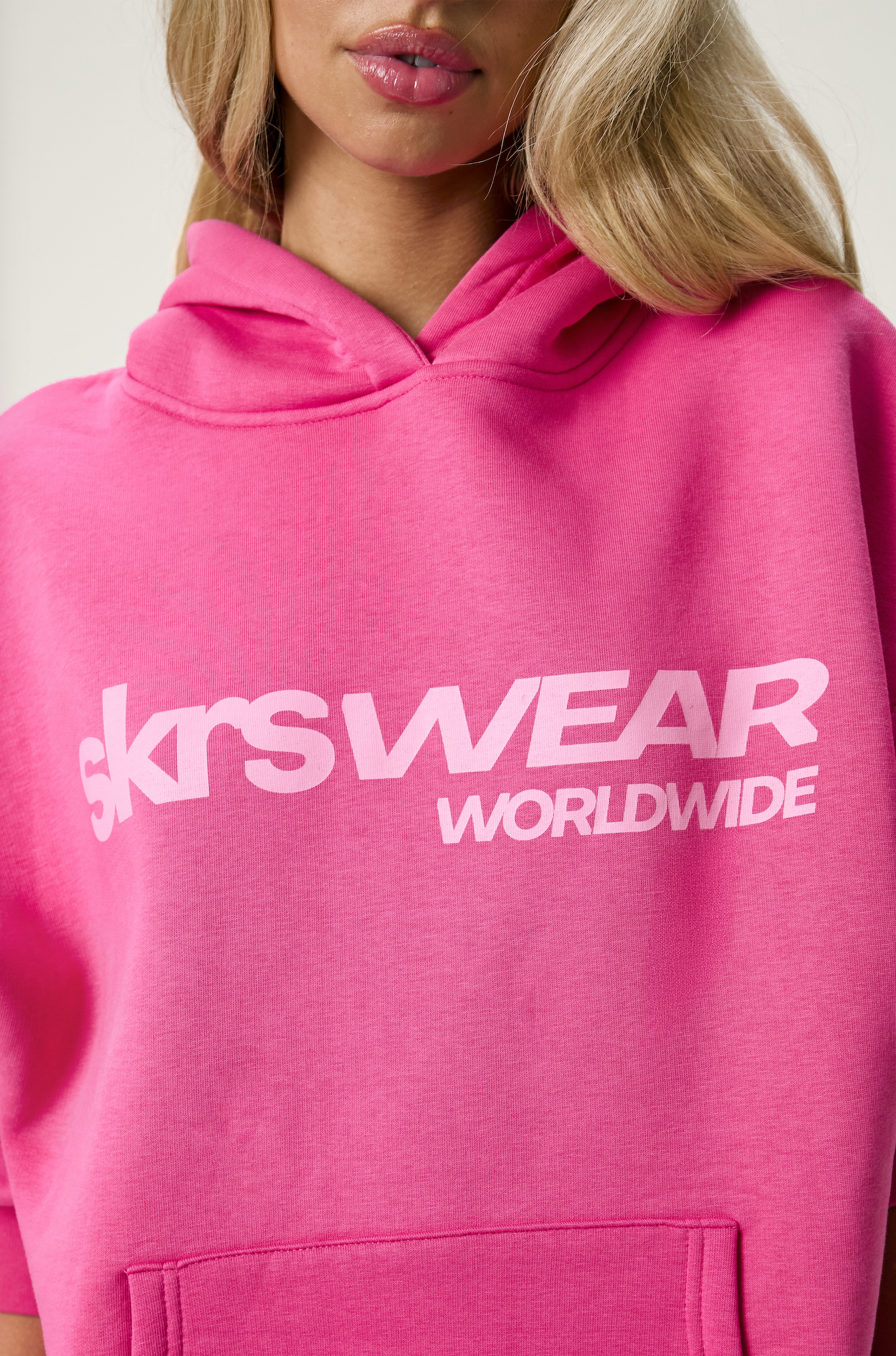 Seekers Wear Hoodie in Hottest Pink