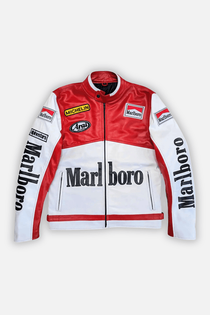 Marlboro Racing Leather Jacket - Classic Edition