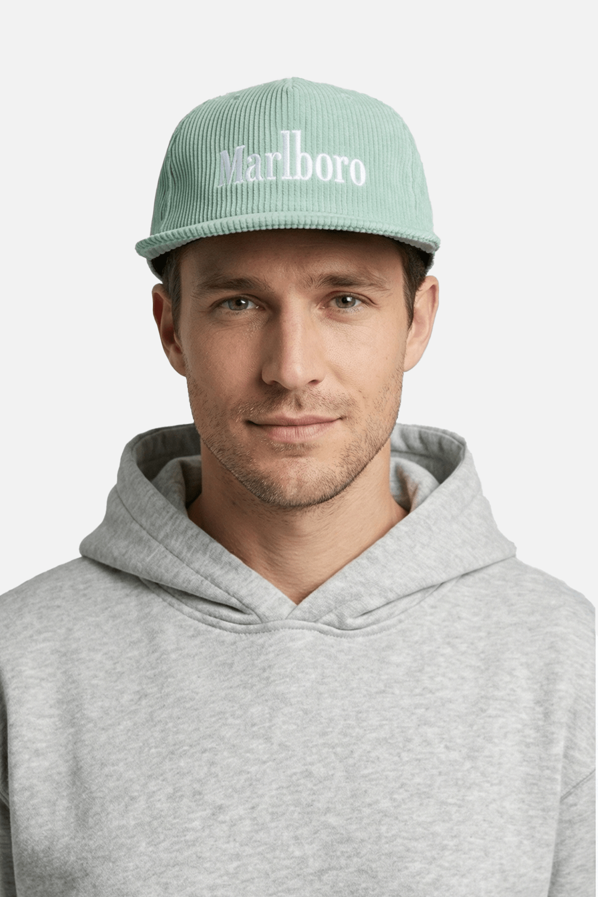 Marlboro Vintage Corduroy Cap – Blue