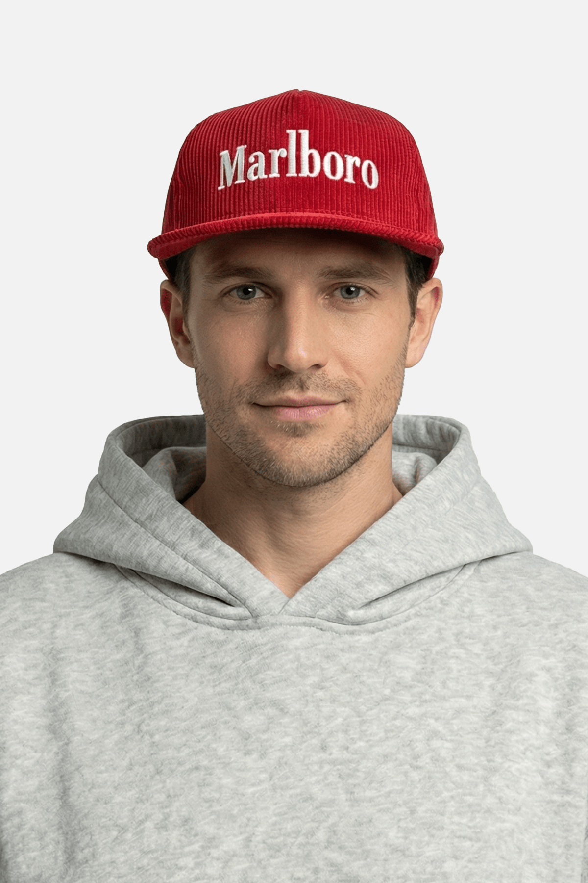 Marlboro Vintage Corduroy Cap – Red
