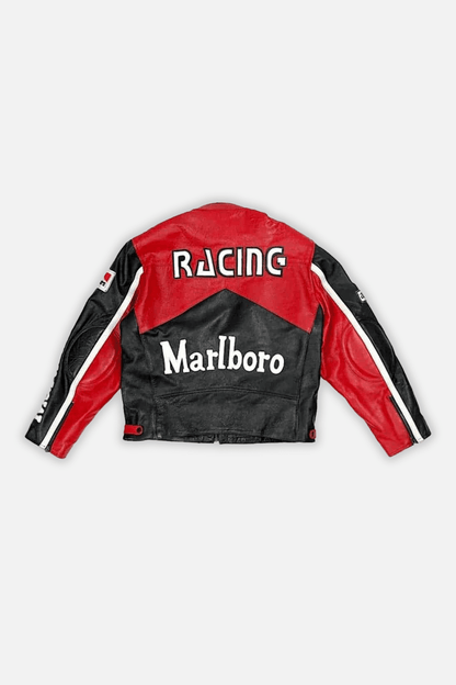 Marlboro Vintage Racing Leather Jacket - Classic Edition