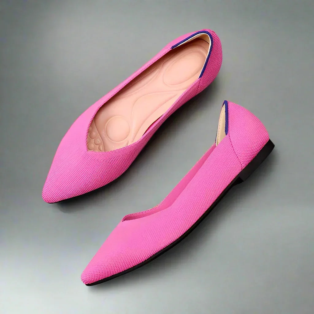 Ballet Flats for Bunions — Pointed Look, Wide Toe Box