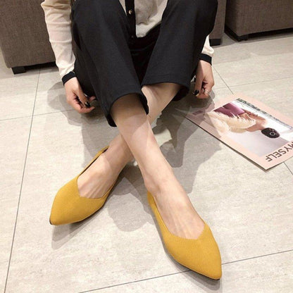 Ballet Flats for Bunions — Pointed Look, Wide Toe Box