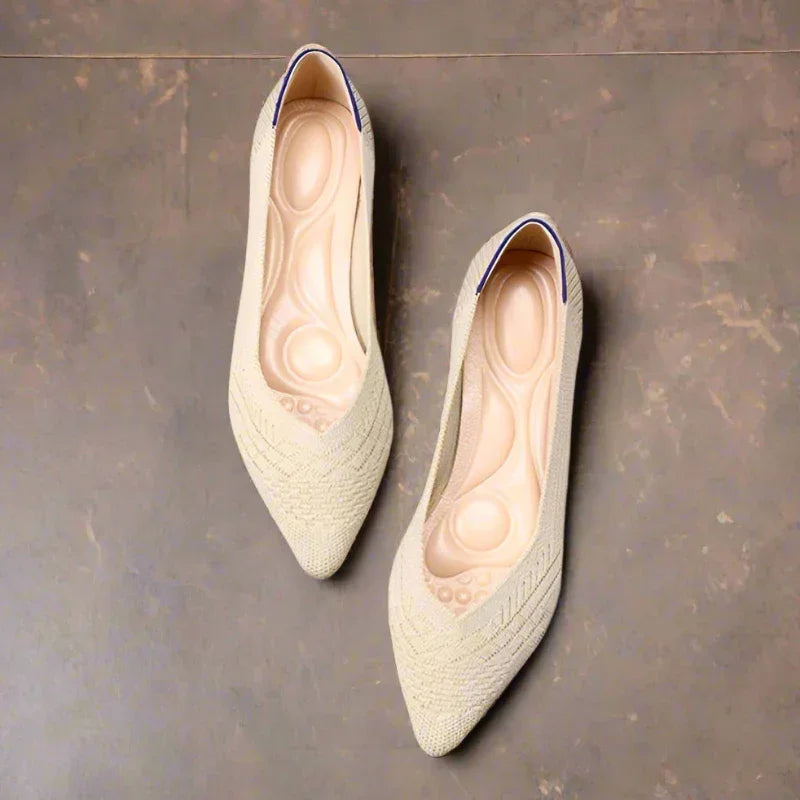 Ballet Flats for Bunions — Pointed Look, Wide Toe Box