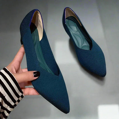 Ballet Flats for Bunions — Pointed Look, Wide Toe Box