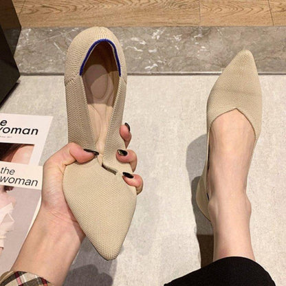 Ballet Flats for Bunions — Pointed Look, Wide Toe Box