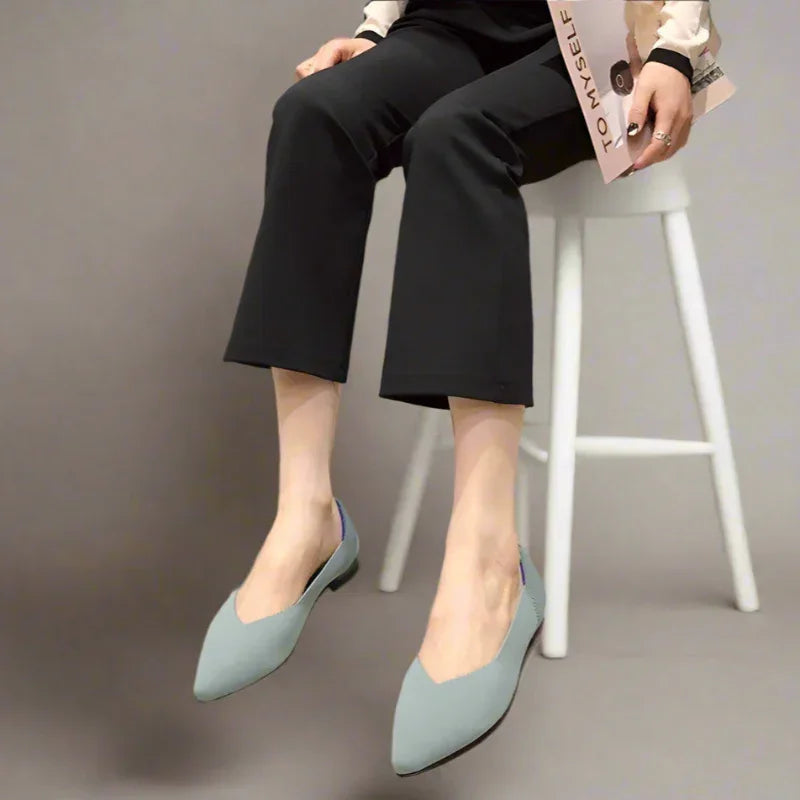 Ballet Flats for Bunions — Pointed Look, Wide Toe Box