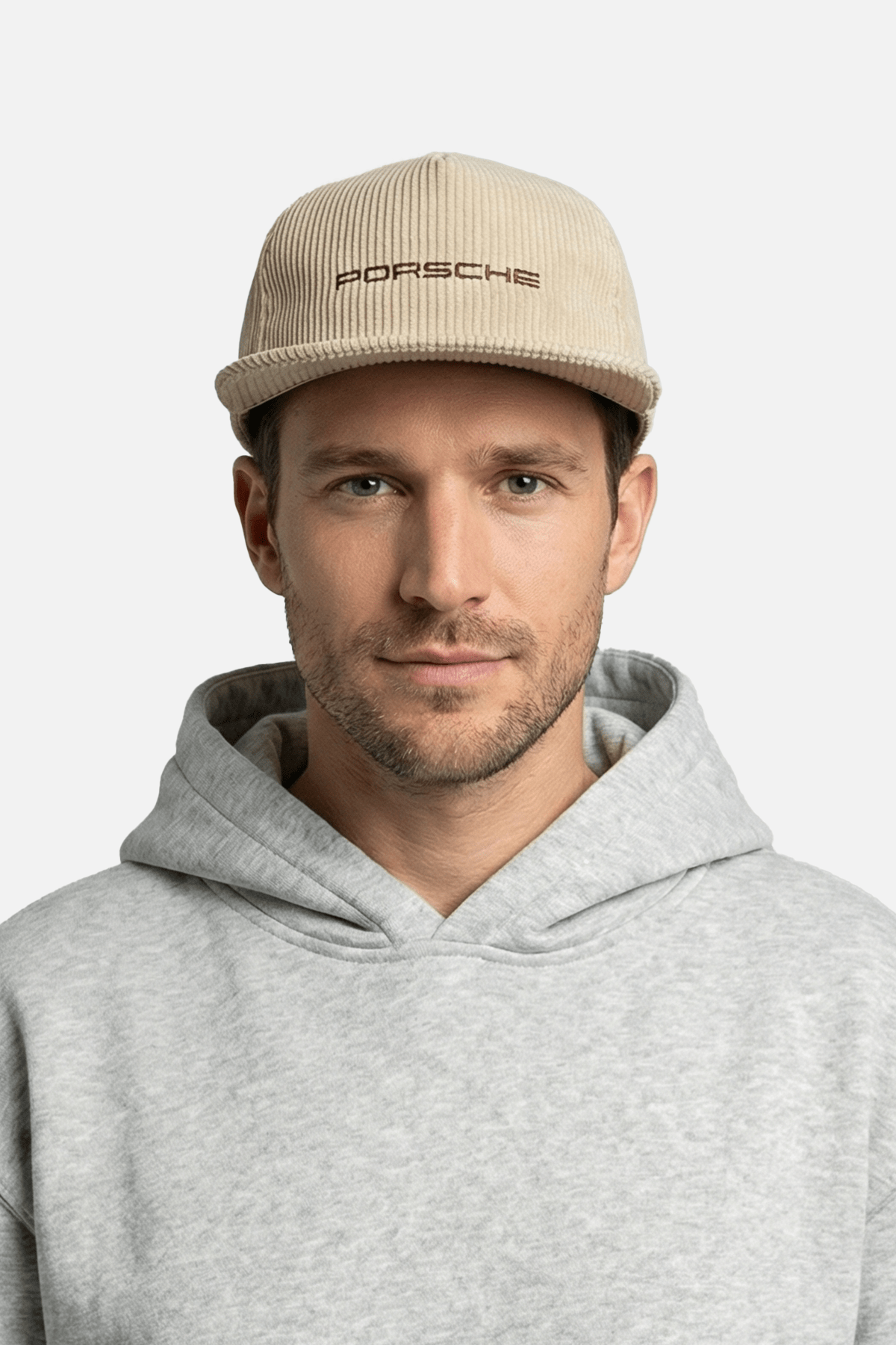 Porsche Vintage Corduroy Cap – Beige