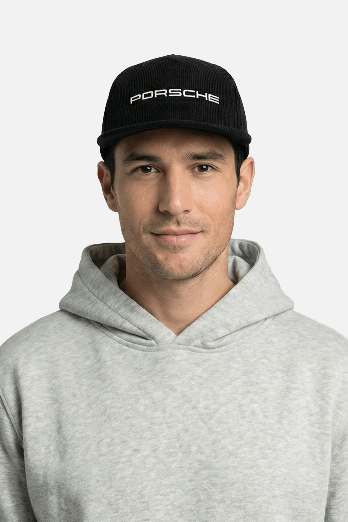 Porsche Vintage Corduroy Cap – Black