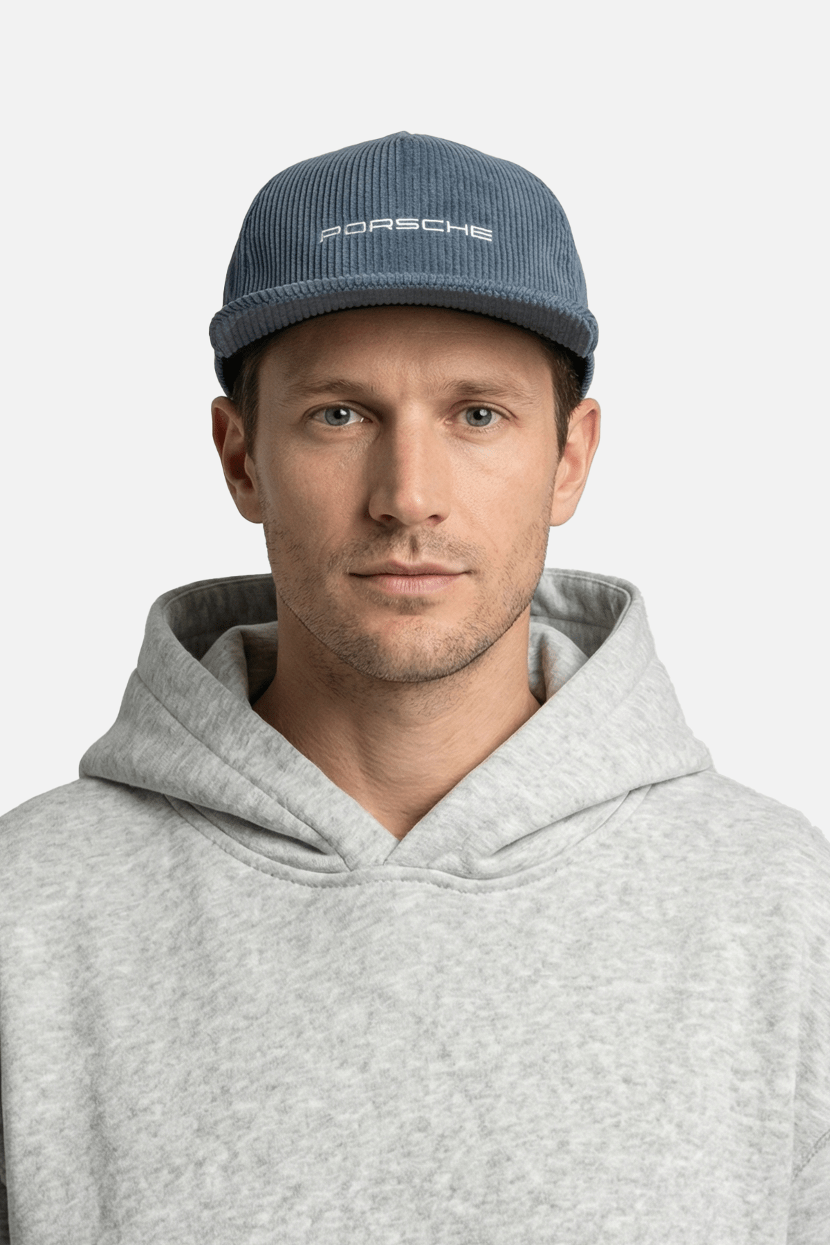 Porsche Vintage Corduroy Cap – Slate Blue