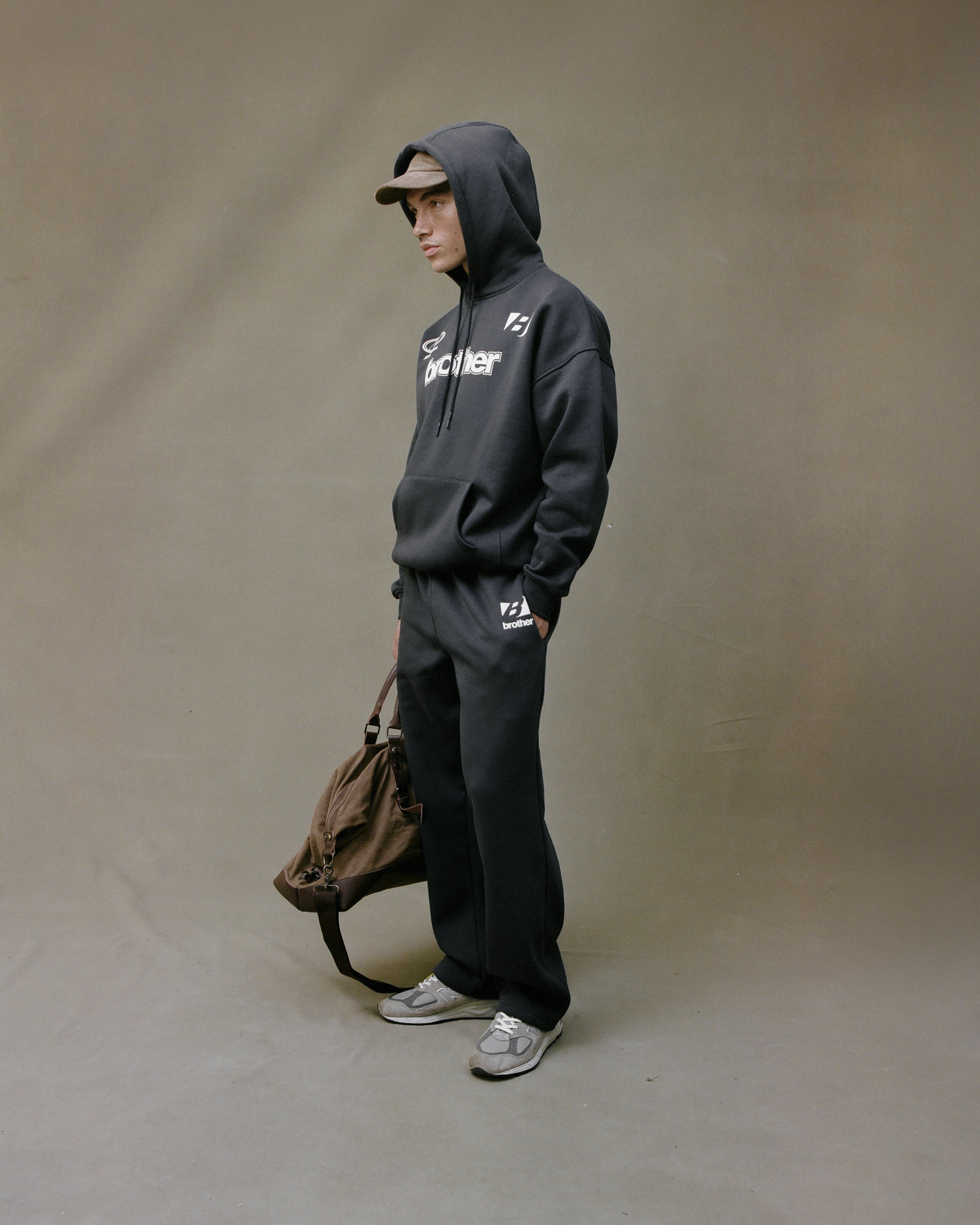 Motif Logo Hoodie