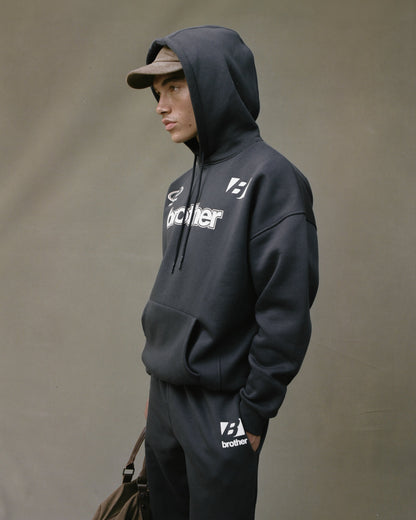 Motif Logo Hoodie