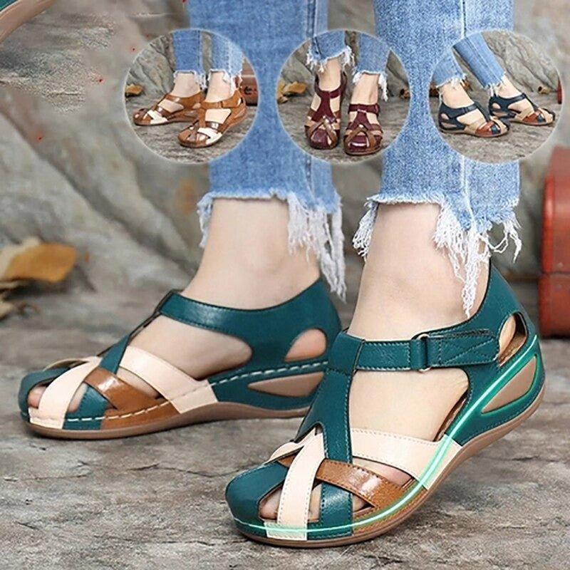 Walking Sandals for Bunions - Roomy Toe Area, Arch Support, Pressure-Free