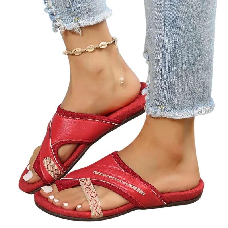 Flip Flops for Bunions — Extra Wide Fit, Arch Support, Deep Heel Cup