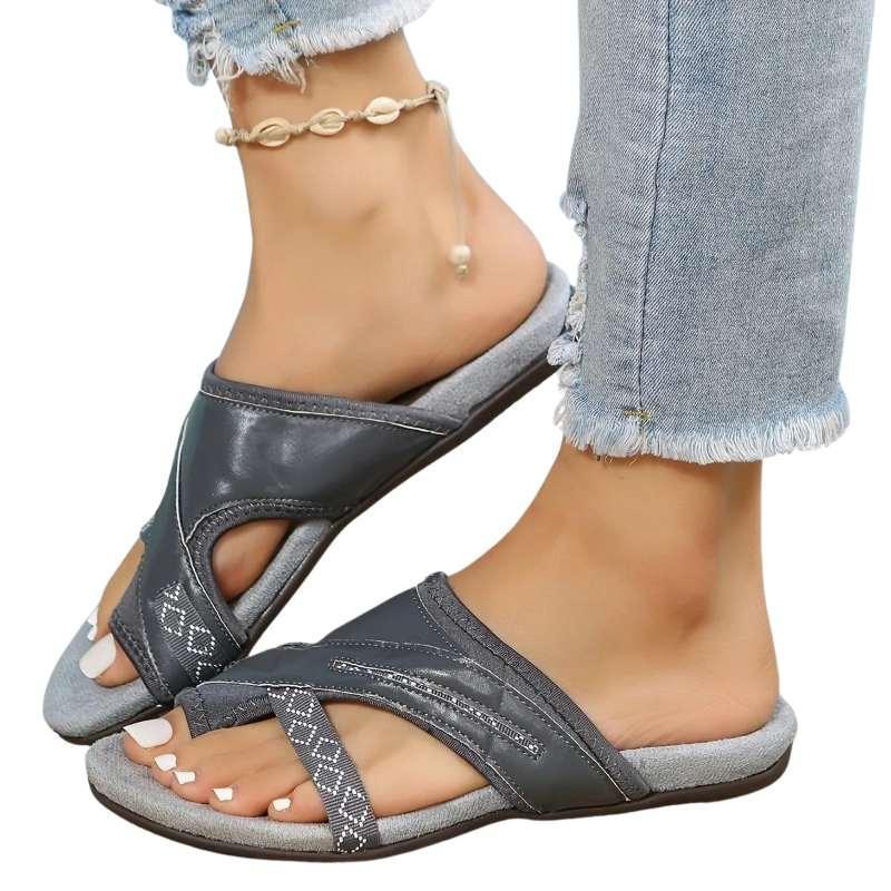 Flip Flops for Bunions — Extra Wide Fit, Arch Support, Deep Heel Cup